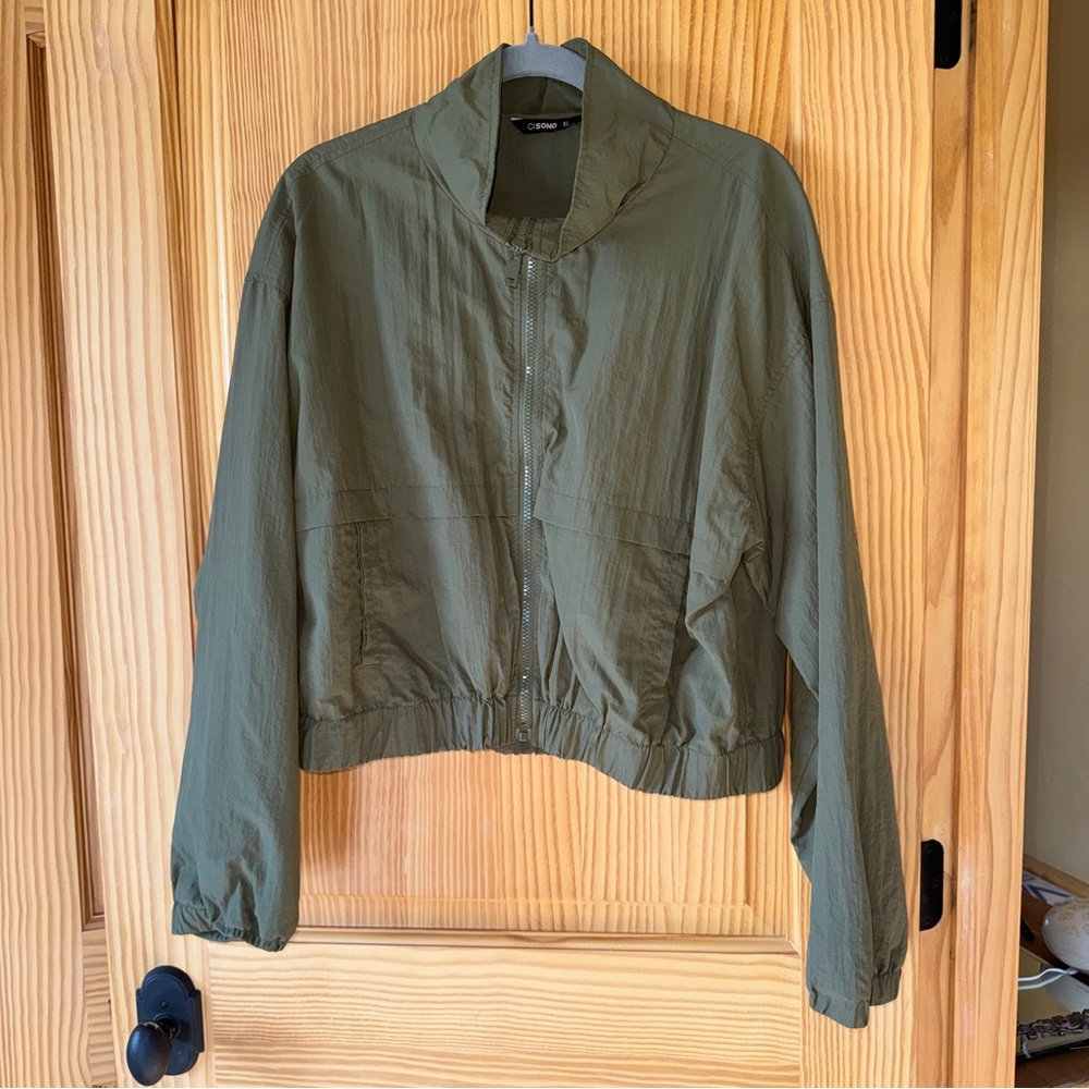 Ci Sono Utility Jacket in Olive